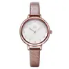 Shengke Shengke K8016 Moda Tendencia Casual Estilo Coreano Reloj Casual Redondo de Cuarzo para Mujer con Correa de Agua