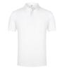 200g de manga curta lapela polo camisa roupas de grupo roupas de trabalho roupas de classe casual confortável cor sólida logotipo de impressão de todos os fósforos