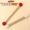 Madeira Sólida Sisal Stick Extra Grande Gato Cotonete Menta Brinquedo de Gato Varinha de Provocar Moagem de Dentes Gato Auto-Entretenimento Descompressão Pet