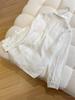 Camisa Blanca de Lino de Manga Larga para Mujer Verano Nuevo Estilo Coreano Lazy Elegante Suelta Casual Protección Solar Forro Chaqueta de Color Puro