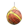 Bolsa de rede para bola, bolsa universal para bola, bolsa de rede portátil para armazenamento de futebol, bolsa de bola trançada amarela e preta, atacado, bolsa para bola única