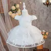 Vestidos de noche de alta gama para niños, vestidos de florista de lujo de nicho, vestidos de princesa para fiestas de cumpleaños, atuendos de anfitriona y atuendos de actuación para concursos de piano