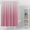 Cortina de Ducha de Poliéster Amazon Transfronteriza Cortina Divisoria de Baño Estampado Digital Gradiente Se Puede Personalizar Lote Mixto