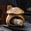 Soporte de Cerámica Transfronterizo para Quemar Madera Peruana Bandeja Creativa para Quemar Salvia Chimenea Pequeña Quemador de Incienso Decoración del Hogar