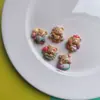 Acessórios de Resina Urso de Manteiga Cola Creme DIY Grampo de Cabelo Feito à Mão Capa de Celular Adesivo para Copo de Água de Geladeira Material para Chaveiro