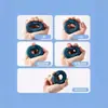 Fortalecedor de agarre de mano, dispositivo de entrenamiento muscular para dedos, material de silicona, para restaurar la fuerza, anillo de goma, ejercitador de muñeca, diseño circular, equipo de rehabilitación y fitness