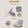 Cojín de Asiento y Cojín Integrado Oficina Sedentaria Cojín Lumbar Taburete Silla Respaldo Soporte Lumbar Asiento Dormitorio Nuevo Estilo