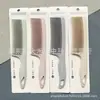 Novo pente de desenho animado grande engrossado com furos antiestático durável pente de silicone portátil para estudantes boutique pente doméstico