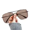 Gafas de Sol Aviador de Pesca y Conducción para Hombre de Moda Metal Doble Puente Polarizadas Gafas de Sol de Moda Estilo Calle I