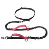 Spot de Fábrica Produtos para Pets Corda de Tração de Corrida Dupla Elástica Portátil Corda Telescópica Dupla para Cachorro Corrente de Cachorro Corda de Tração