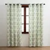 Novas Cortinas Antirreflexo para Dropshipping Transfronteiriço Estilo Boêmio Americano Quarto Sala de Estar Amazon Estampadas Semiacortina Produto Acabado