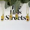 Celebridad de Internet Nuevo Artículo Encantador Lindo Colgante de Zorro Pequeño Collar Cadena para Clavícula de Moda Simple Personalizada de Cuatro Colores Versátil