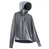 Nova Roupa de Proteção Solar de Seda de Gelo para Homens e Mulheres Verão Anti-ultravioleta Respirável Leve Roupa de Proteção Solar Jaqueta para Mulheres UPF50
