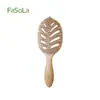 Pente Fasola para Volumizar Raízes do Cabelo, Pente Grande Massageador Feminino de Arco para Cabelo Liso, Pente de Dentes Finos Anti-Estático