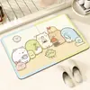 Tapete de chão para banheiro Sanrio lama de diatomáceas desenho animado tapete absorvente porta do banheiro tapete antiderrapante para pés banheiro vaso sanitário