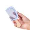 Pente de Sorvete de Alto Valor Fofo Antiestático Tamanho Pequeno Pente de Dentes Médios Espessado e Durável Portátil Pente de Sorvete