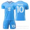 25-26 Miami Segundo Hóspede Não. 10 Camisa Messi 9 Suarez Major League Beckham Uniforme de Futebol