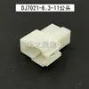 Conector de Terminal de Cobre para Bateria de Veículo Elétrico Automotivo Plugue Quadrado de 6,3 mm Conector de 2 Furos Macho e Fêmea Dj7021-6.3-21/11
