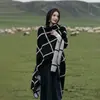 Chal bohemio, capa exótica para mujer, adecuada para viajes a Xinjiang, excursiones por la pradera y sesiones de fotos, capa exterior de estilo étnico