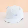 Gorro de bebé para niños, gorra de béisbol estampada con letras, gorra de béisbol para lactantes, sombrero para el sol para niños