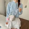 Bolso Cesta de Mano con Estampado Nuevo Primavera 2026 Transfronterizo, Bolso Cruzado de Hombro de Moda, Bolso Cubo Casual de Alto Valor