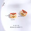 Acessórios DIY de Ouro de longa data com contas peixe brincar Lótus nuvens auspiciosas dança do leão estilo chinês antigo cordão de contas feminino
