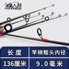 Vara de Pesca Luya ligeiramente com Seção Frontal de Carbono Macio Super Dura, Cabo de Pistola, Vara Oca MH e Manivela, Modificação de Equipamento de Pesca