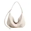 Bolso Tote Retro Transfronterizo de Nicho Tipo Bollo para Mujer 2025 Invierno Nuevo de Gran Capacidad Lujo Ligero de Un Solo Hombro Cruzado