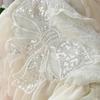Princesa Francesa Verano Lenzing Tencel Verano Fresco Colcha Juego de Cuatro Piezas Mariposa Fresco Lavable Aire Acondicionado Núcleo Delgado de Colcha