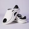 Novedad de Verano Calzado de Dos Colores Boca de Pez Exterior Versátil Pantuflas Suaves Suela Gruesa Sandalias Ligeras de Playa para Hombres y Mujeres