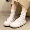 Sandalias Fáciles de Poner para Mujer, Nuevo Estilo Primavera/Verano 2026, Súper Elegantes, Zuecos Gruesos Estilo Birkenstock, Medias Pantuflas de Punta Cerrada