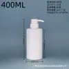 Suministros del Fabricante Botellas Universales Blancas de HDPE de Hombro Plano Tipo Prensa para Loción, Capacidad de 400 ml a 500 ml
