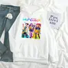 Marca de moda transfronteriza KPop Demon Hunters sudadera con capucha periférica unisex holgada