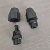 Tuerca de conector de fibra óptica de un solo orificio para descarga parcial tuerca de conector de accesorio de fibra tuerca de conector de accesorio de fibra tuerca de conector de fibra óptica de un solo orificio para descarga parcial