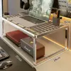 Soporte para monitor de computadora, soporte de enfriamiento para laptop, base para pantalla de escritorio, organizador de escritorio