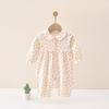Mamelucos para Bebé, Ropa de Salida de Primavera y Otoño, Ropa para Gatear de Terciopelo Suave Categoría a para Bebé Niña, Ropa de Algodón Puro para Recién Nacido