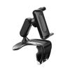 Nuevo suministro directo de fábrica panel de instrumentos espejo retrovisor visera parasol soporte clip para instrumento soporte multifuncional para teléfono móvil para coche
