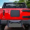 Fornecimento direto da fábrica 07-18 JK Wrangler placa decorativa da tampa traseira placa de vedação da tampa traseira placa da tampa da saída de ar