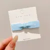 Pinza lateral para el cabello simple y elegante para mujer, sin costuras, fresca y estilosa, alto valor estético, accesorio para el cabello suave y versátil