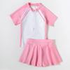 Trajes de baño para niñas, verano 2024, nuevos trajes de baño divididos para niñas, equipo de natación profesional de verano.