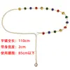 Corrente de Cintura de Strass de Alta Qualidade Moda Ins Feminina Corrente Decorativa com Pedras Preciosas Inlaid Cinto Corrente Acessórios para Vestido Feminino