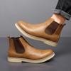 Botas Chelsea 2024 para Hombre Otoño Nueva Llegada Botas Humo Botas Martin de Caña Alta Estilo Británico Suela Gruesa Botas de Hombre Modernas