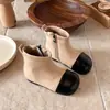 Botas de Piel para Niña 2026 Otoño Nuevo Estilo Coreano Estilo Pequeño Chanel Botas Elegantes de Princesa para Niños Bota Casual para Bebé Niña Punta Cuadrada