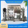 Equipamento de Osmose Reversa Equipamento Industrial 2000L Osmose Reversa Bipolar Equipamento de Tratamento de Água Purificador de Água para Uso Comercial