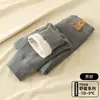 Calças quentes infantis para meninas, calças de veludo alemão para outono, espessadas para outono e inverno, roupa íntima, calças de base de seda e lã, calças de pelúcia de algodão para meninos