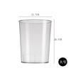 Frete Grátis Lixeira Grande Transparente Plástico Doméstico Classificação Vaso Sanitário Banheiro Sala de Estar Quarto Escritório Balde Despertar