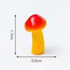 Simulación Flammulina velutipes Pleurotus eryngii Juego de Comer Champiñón DIY Decoraciones Accesorios de Bolsa Ciega Mini Coche Escritorio Pequeños Adornos