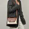 Moda 2026 Nuevo Elegante Versátil para Viajar Bolso de Hombro Cruzado de Alta Gama Bolso Cuadrado Pequeño Exquisito Vintage