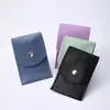 Nuevo Cortauñas Portátil Lina, Set de Cuatro Piezas con Bolsa de Broche, Empaque para Joyería de Cuero y Bolsa de Almacenamiento