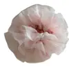 Renda Rosa de Indústria Pesada Estilo Princesa Série Balé Corda de Cabelo Intestino Grosso Feita à Mão Acessórios de Cabelo de Tendão de Couro para Mulheres